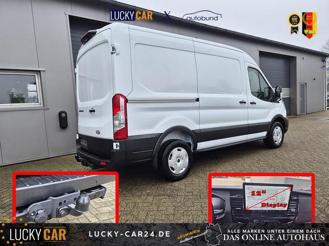 Lagerfahrzeug Ford Transit - L2H2 2.0 EcoBlue 130PS Trend 3,5t 3-Sitzer AHK Sitzheizung Lenkradheizung Frontscheibe beheizb. Klimaautomatik PDC v h Rückf.Kamera Bluetooth DAB Apple CarPlay Android Auto Tempomat Ganzj.Reifen