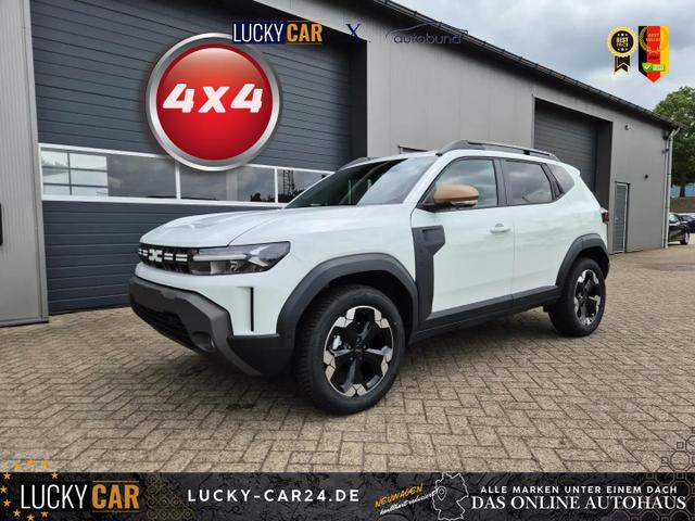 Lagerfahrzeug Dacia Duster - Extreme 4x4 130PS 1.2 TCe 4x Kamera Lenkradheizung Sitzheizung Klimaautomatik Teil-Leder elektr.Parkbremse Bluetooth Apple Carplay Android Auto PDC v h 2xKeyless 18-LM Ganzj.Reifen