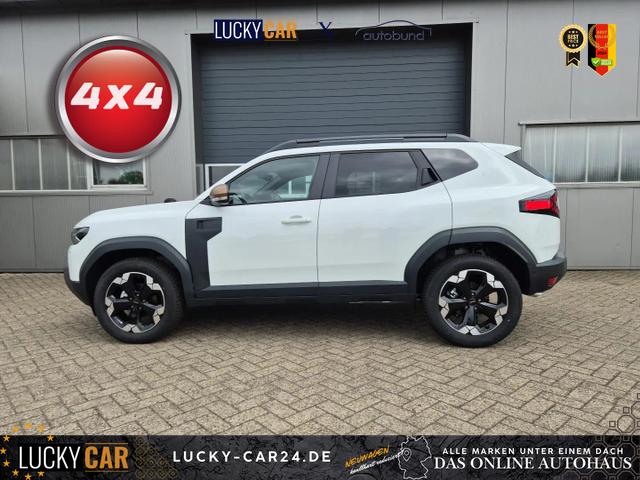 Lagerfahrzeug Dacia Duster - Extreme 4x4 130PS 1.2 TCe 4x Kamera Lenkradheizung Sitzheizung Klimaautomatik Teil-Leder elektr.Parkbremse Bluetooth Apple Carplay Android Auto PDC v h 2xKeyless 18-LM Ganzj.Reifen