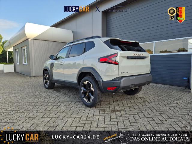 Lagerfahrzeug Dacia Duster - Extreme 4x4 130PS 1.2 TCe 4x Kamera Lenkradheizung Sitzheizung Klimaautomatik Teil-Leder elektr.Parkbremse Bluetooth Apple Carplay Android Auto PDC v h 2xKeyless 18-LM Ganzj.Reifen