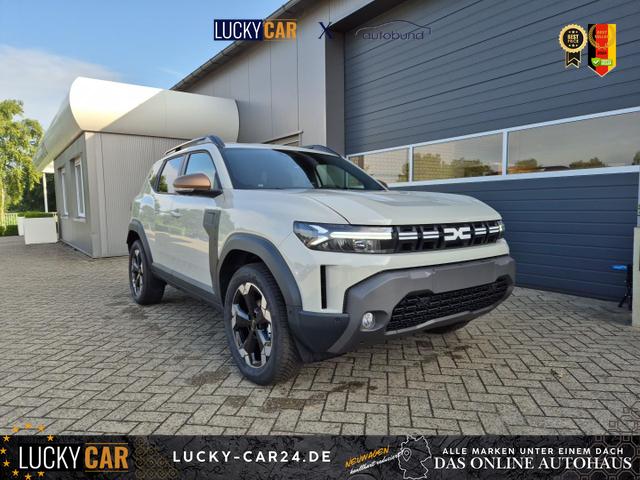 Lagerfahrzeug Dacia Duster - Extreme 4x4 130PS 1.2 TCe 4x Kamera Lenkradheizung Sitzheizung Klimaautomatik Teil-Leder elektr.Parkbremse Bluetooth Apple Carplay Android Auto PDC v h 2xKeyless 18-LM Ganzj.Reifen
