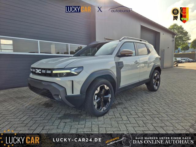 Lagerfahrzeug Dacia Duster - Extreme 4x4 130PS 1.2 TCe 4x Kamera Lenkradheizung Sitzheizung Klimaautomatik Teil-Leder elektr.Parkbremse Bluetooth Apple Carplay Android Auto PDC v h 2xKeyless 18-LM Ganzj.Reifen