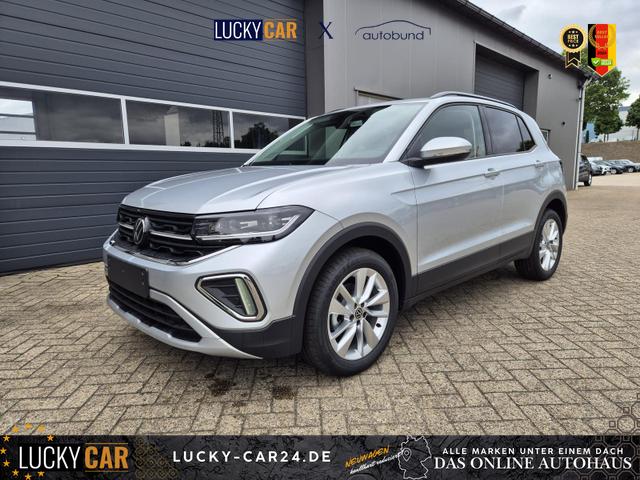 Lagerfahrzeug Volkswagen T-Cross - 1.0 TSI 116PS DSG Life LED-Matrix-Scheinwerfer Klimaautomatik Sitzheizung PDC R&uuml;ckf.Kamera 17-LM abged.Scheiben 2xKeyless DAB  Bluetooth Touchscreen Apple CarPlay Android Auto