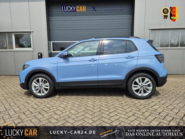 Lagerfahrzeug Volkswagen T-Cross - 1.0 TSI 116PS DSG Life LED-Matrix-Scheinwerfer Klimaautomatik Sitzheizung PDC R&uuml;ckf.Kamera 17-LM abged.Scheiben 2xKeyless DAB  Bluetooth Touchscreen Apple CarPlay Android Auto