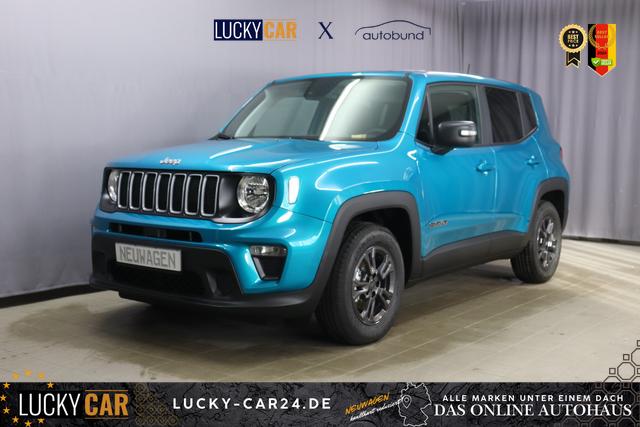 Lagerfahrzeug Jeep Renegade - Longitude 1.0 T3 GSE 120MT FWD, 2-Zonen Klimaautomatik, 8.4" Navigationssystem, AppleCarPlay&Android Auto, LaneSense, Regensensor, Tempomat, Notrufsystem, abgedunkelte Scheiben, 16"-Leichtmetallfelgen, uvm.