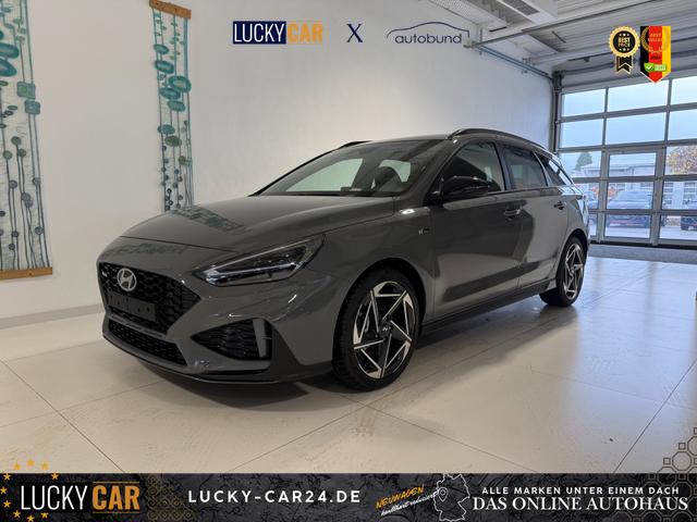 Lagerfahrzeug Hyundai i30 - N Line 1.5 T-GDI 48V 7DCT 103 kW (140 PS) Lenkradheizung, Sitzheizung, 2-Zonen-Klimaautomatik, DAB, Android Auto, Apple CarPlay, Einparkhilfe vorne und hinten, R&uuml;ckfahrkamera, LED-Scheinwerfer, 18 Zoll Leichtmetallfelgen, uvm.