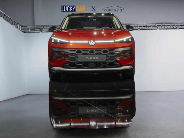 Volkswagen T-Roc 1,5 eTSI DSG R-Line LED Plus Anh&auml;ngerkupplung Navi Sitzheizung beheiztes Lenkrad 18 Zoll Alu el.Heckklappe 5J Garantie 