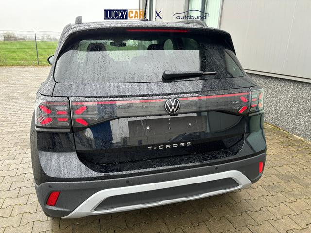 Volkswagen T-Cross Limited 1.0 TSI 115PS, 17"Alu, Rückfahrkamera, Keyless Access, Abgedunkelte Scheiben, Sicht-Paket, Metallic, Parksensoren vo/hi, Radio Composition 8", Klima, M-Lederlenkrad, Digitales Cockpit, Dachreling, Wireless App-Connect, Side Assist, ACC Tempomat 