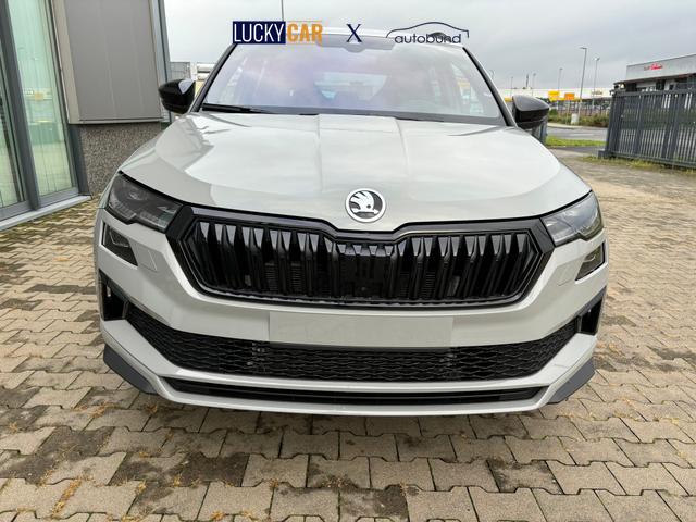 Skoda Karoq Selection Angebot f. Menschen mit Behinderung 100%! 2.0 TDI 150PS DSG, 16"Alu, Climatronic, Dachreling, M-Lederlenkrad, LED-Scheinwerfer, Tempomat, Parksensoren hinten, Virtual Cockpit 8", SunSet, Infotainment 8" + Wireless SmartLink 