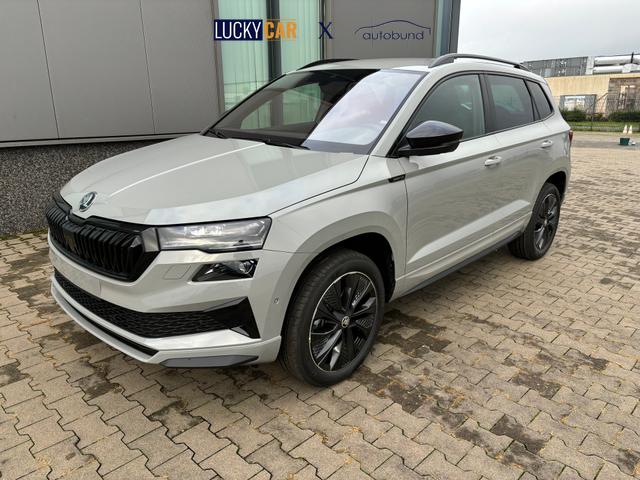 Skoda Karoq Selection Angebot f. Menschen mit Behinderung 100%! 2.0 TDI 150PS DSG, 16"Alu, Climatronic, Dachreling, M-Lederlenkrad, LED-Scheinwerfer, Tempomat, Parksensoren hinten, Virtual Cockpit 8", SunSet, Infotainment 8" + Wireless SmartLink 
