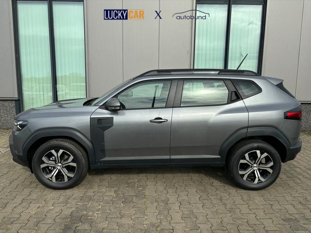Dacia Duster Extreme 1.8 HYBRID 155 (Benzin/Elektro) AUTOMATIK, 17" Alufelgen "TERGAN", Klimaautomatik, Hands-free, Rückfahrkamera, Parksensoren hinten, LED-Scheinwerfer, Radio 10" + Smartphone-Spiegelung, Abgedunkelte Scheiben, Nebelscheinwerfer, Armlehne, Dachreling, Tempo 