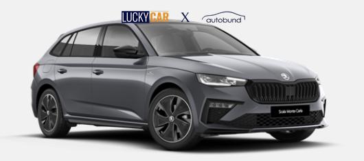 Skoda Scala Monte Carlo Angebot f. Menschen mit Behinderung ab 50 %! 1.0 TSI 115PS, Panoramadach, 17"Alu, Climatronic, MATRIX-LED, Kessy, Verlängerte Heckscheibe, SunSet, Parksensoren vorn/hinten, Rückfahrkamera, Tempomat, Winter-Paket, Sport-M-Lederlenkrad beheizt, Virtual Co 