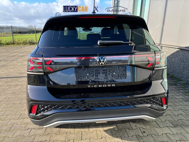 Volkswagen T-Cross LIFE 1.0 TSI 115PS, Wireless App-Connect, Side Assist, ACC/Tempomat, 16" Alu, Parksensoren vo/hi, LED-Scheinwerfer, Radio Composition 8", Klima, M-Lederlenkrad, Digitales Cockpit, Dachreling 