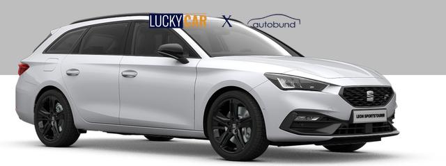 Seat Leon Sportstourer FR Black Edition 1.5 TSI 150PS, 5J Garantie, 18" Alu schwarz Winterpaket, Alarm, 3-Zonen-Climatronic, Abgedunkelte Scheiben, Park Assistent, R&uuml;ckfahrkamera, Parksensoren vorn/hinten, Sportsitze, NAVIGATION 12,9", ACC, TOTER-WINKEL, MATRIX-LED-SCHEINWERFER 