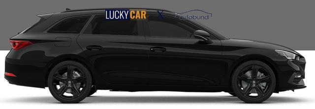 Seat Leon Sportstourer FR Black Edition 1.5 TSI 150PS, 5J Garantie, 18" Alu schwarz Winterpaket, Alarm, 3-Zonen-Climatronic, Abgedunkelte Scheiben, Park Assistent, R&uuml;ckfahrkamera, Parksensoren vorn/hinten, Sportsitze, NAVIGATION 12,9", ACC, TOTER-WINKEL, MATRIX-LED-SCHEINWERFER 