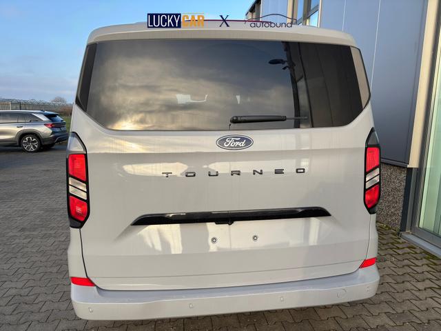 Ford Tourneo Custom Titanium 2.0 TDCi 136PS AUTOMATIK L2 (LANGER RADSTAND) H1, 5 Jahre Garantie, 8 Plätze, 17" Alu, Sitzheizung, Klimautomatik vo/hi, Privacy-Glas, Spiegel elektr. anklappbar, Parksensoren v/h, Rückfahrkamera, LED-Scheinwerfer, Keyless, Beheizte Frontscheibe, Radio 