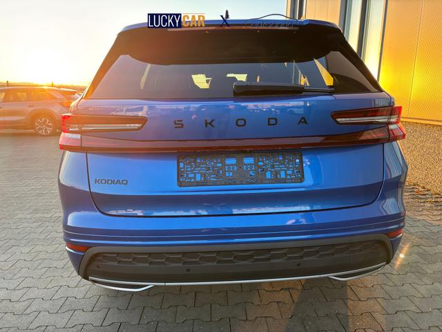 Skoda Kodiaq Sportline Angebot f. Menschen mit Behinderung 100%! 1.5 TSI 150PS DSG, 19" Alu, NAVI 13", MATRIX-LED-Scheinwerfer, KESSY, Alarm, Parksensoren vorn/hinten, Rückfahrkamera, Tempomat, Elektr. Heckklappe + Fahrersitz, Sitzheizung, 3-Zonen-Climatronic 