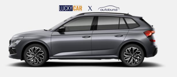 Skoda Kamiq Dynamic 1.0 TSI 115PS, 5 JAHRE GARANTIE, 17" Alu, Elektr. Heckklappe, Kessy, Alarm, SunSet, Toter-Winkel, Virtual Cockpit 10", Parksensoren vorn/hinten, Rückfahrkamera, Sitzheizung, Tempomat, Climatronic, Radio 8" + Wireless SmartLink, M-Lederlenkrad beheizt 