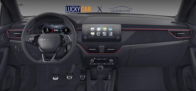 Skoda Kamiq Dynamic 1.0 TSI 115PS, 5 JAHRE GARANTIE, 17" Alu, Elektr. Heckklappe, Kessy, Alarm, SunSet, Toter-Winkel, Virtual Cockpit 10", Parksensoren vorn/hinten, Rückfahrkamera, Sitzheizung, Tempomat, Climatronic, Radio 8" + Wireless SmartLink, M-Lederlenkrad beheizt 