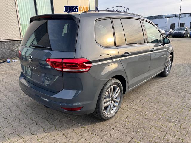 Volkswagen Touran Limited 1.5 TSI 150 PS, 17" Alu, Metallic, Winter-Paket, Elektr. Heckklappe, Keyless, Alarm, LED-Scheinwerfer IQ-Light, Travel Assist, Parksensoren vo/hi, R&uuml;ckfahrkamera, ACC, M-Lederlenkrad, Digital Cockpit, 3-Zonen-Climatronic, Radio Ready2Discover 8" 