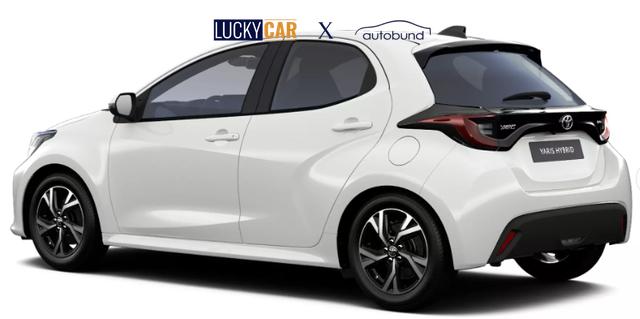 Toyota Yaris Style 1.5 Hybrid 115PS CVT/AUTOMATIK, 3J. Garantie, 16" Alufelgen, LED-Scheinwerfer, 7"Digitales Display, Privacy-Glas, Klimaautomatik, Sitzheizung, Lederlenkrad beheizt, R&uuml;ckfahrkamera, ACC, Radio 9" + Smartphone-Integration, Armlehne, ZV mit Fernbedienung 