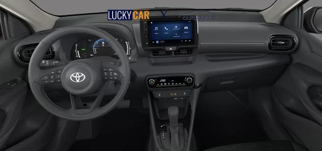 Toyota Yaris Style 1.5 Hybrid 115PS CVT/AUTOMATIK, 3J. Garantie, 16" Alufelgen, LED-Scheinwerfer, 7"Digitales Display, Privacy-Glas, Klimaautomatik, Sitzheizung, Lederlenkrad beheizt, R&uuml;ckfahrkamera, ACC, Radio 9" + Smartphone-Integration, Armlehne, ZV mit Fernbedienung 