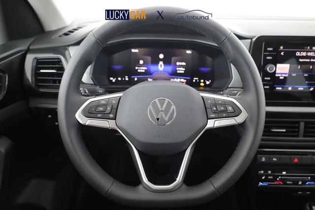 Volkswagen T-Cross 1.0 TSI 85 kW Life DSG Life, AHK, ACC, Ready2, Side, Kamera, 17-Zoll, Winterpaket, Climatronic 