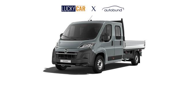 Opel Movano Pritschenwagen Doppelkabine L3 3.5t verstärkt 2.2 BlueHDi 140 6- 