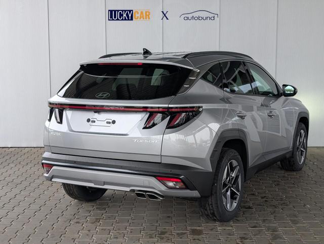 Hyundai TUCSON E-Motion 1.6 T-GDi 2WD 48V DCT / ACC Sitz + Lenkradheizung LED Navi PDC V&H Kamera Alu 18" 