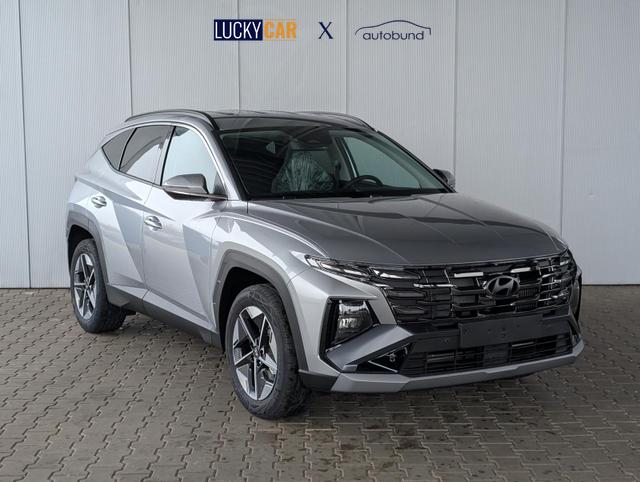 Hyundai TUCSON E-Motion 1.6 T-GDi 2WD 48V DCT / ACC Sitz + Lenkradheizung LED Navi PDC V&H Kamera Alu 18" 
