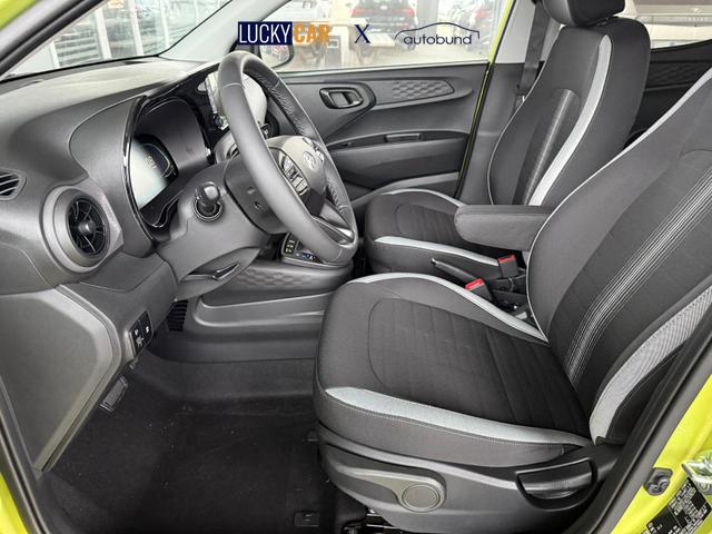 Hyundai i10 GO Plus 1.2 GDI Automatik / Sitz + Lenkradheizung Navi Klimaautomatik Alu 15'' 