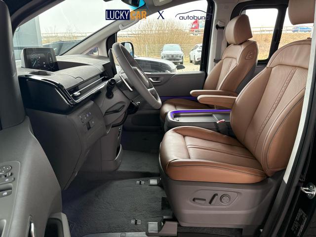 Hyundai Staria Luxury 1.6 T-GDi HEV 2WD 7-Sitzer / 360° Kam. 4x Shz + Sitzbelüftung Leder 