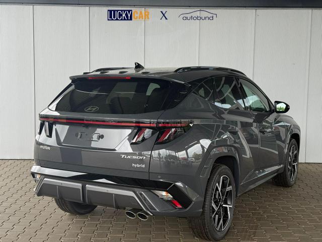 Hyundai TUCSON N-Line 1.6 T-GDI 4WD HEV / Panoramadach 4x Shz ACC Head-Up Krell-Soundsystem E-Klappe Matrix-LED E-Sitze Alu 19" 