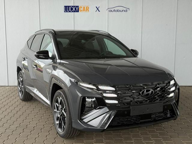 Hyundai TUCSON N-Line 1.6 T-GDI 4WD HEV / Panoramadach 4x Shz ACC Head-Up Krell-Soundsystem E-Klappe Matrix-LED E-Sitze Alu 19" 