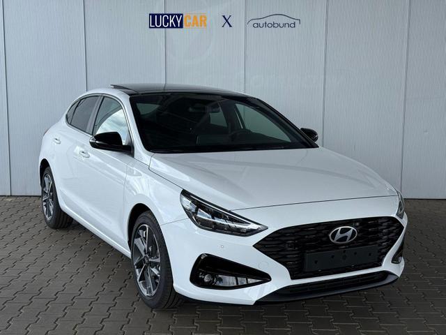 Hyundai i30 Fastback Go Plus 1.5 TGDI 48V DCT / Panoramadach ACC Sitz + Lenkradheizung LED Keyless Alu 17" 