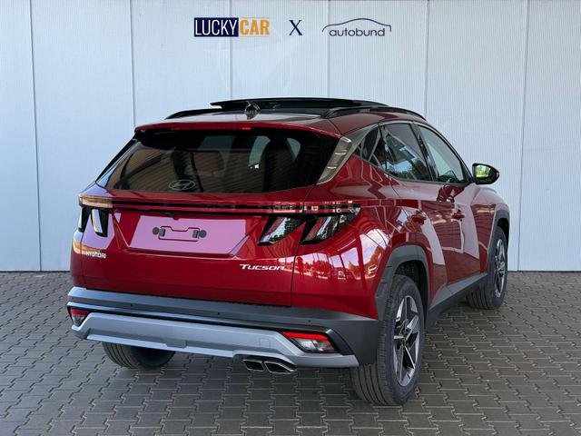 Hyundai TUCSON E-Motion 1.6 T-GDI 2WD / Panoramadach Sitz + Lenkradheizung LED Navi PDC V&H Kamera Alu 18" 
