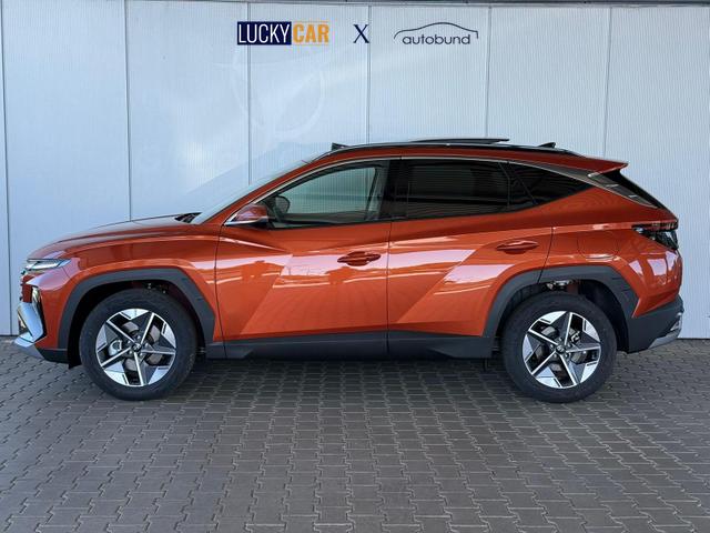 Hyundai TUCSON E-Motion 1.6 T-GDI 2WD / Panoramadach Sitz + Lenkradheizung LED Navi PDC V&H Kamera Alu 18" 