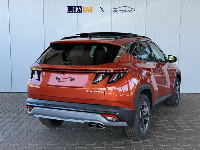 Hyundai TUCSON E-Motion 1.6 T-GDI 2WD / Panoramadach Sitz + Lenkradheizung LED Navi PDC V&H Kamera Alu 18" 