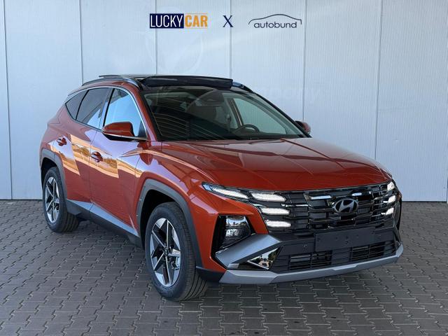 Hyundai TUCSON E-Motion 1.6 T-GDI 2WD / Panoramadach Sitz + Lenkradheizung LED Navi PDC V&H Kamera Alu 18" 
