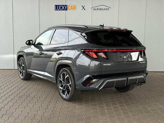 Hyundai TUCSON N-Line 1.6 T-GDI / E-Klappe PDC V&H + Kamera Keyless 3-Zonen Klimaaut. LED Navi Alu 19" Sonderpreis mit leichter Delle! 