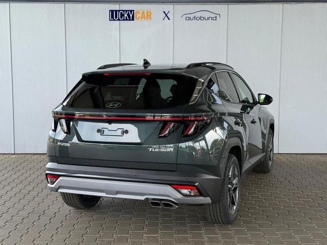 Hyundai TUCSON E-Motion 1.6 T-GDI 2WD 48V DCT / Panoramadach ACC Sitz + Lenkradheizung LED Navi PDC V&H Kamera Alu 18" 