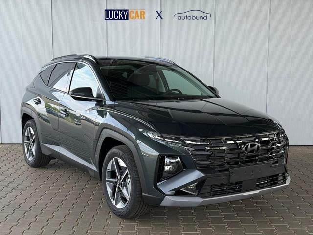 Hyundai TUCSON E-Motion 1.6 T-GDI 2WD 48V DCT / Panoramadach ACC Sitz + Lenkradheizung LED Navi PDC V&H Kamera Alu 18" 