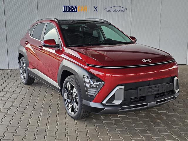 Hyundai KONA Premium 1.6 GDI 2WD HEV DCT / Pano - Schiebedach LED Sitz + Lenkradheizung ACC Alu 18" 