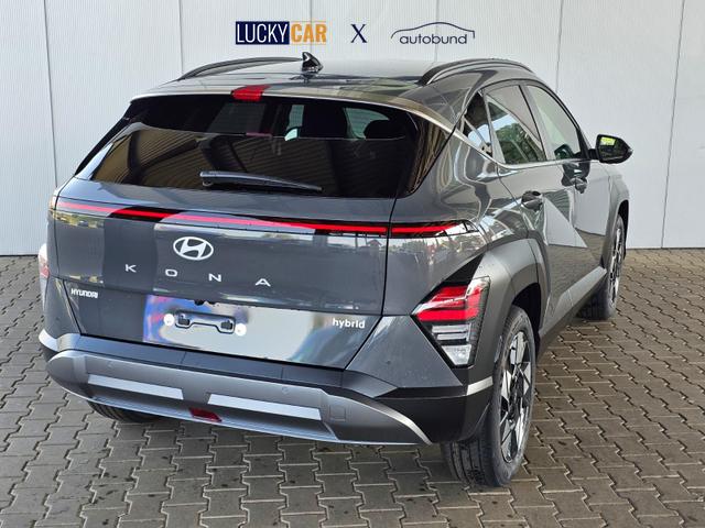 Hyundai KONA Premium 1.6 GDI 2WD HEV DCT / Pano - Schiebedach LED Sitz + Lenkradheizung ACC Alu 18" 