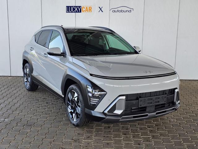 Hyundai KONA Premium 1.6 GDI 2WD HEV DCT / Pano - Schiebedach LED Sitz + Lenkradheizung ACC Alu 18" 