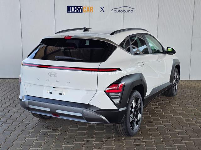 Hyundai KONA Premium 1.6 GDI 2WD HEV DCT / Pano - Schiebedach LED Sitz + Lenkradheizung ACC Alu 18" 