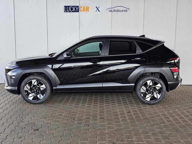 Hyundai KONA Trend 1.6 GDI 2WD HEV / Navi 360° Kam. ACC Keyless Entry Shz vorne + Lenkradheizung LED Alu 18" 