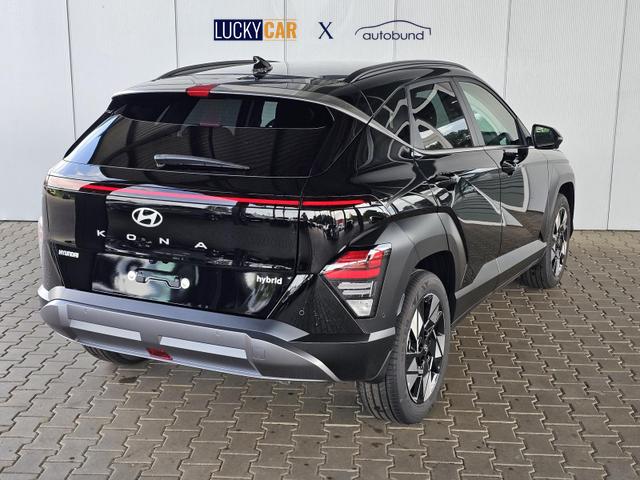 Hyundai KONA Trend 1.6 GDI 2WD HEV / Navi 360° Kam. ACC Keyless Entry Shz vorne + Lenkradheizung LED Alu 18" 