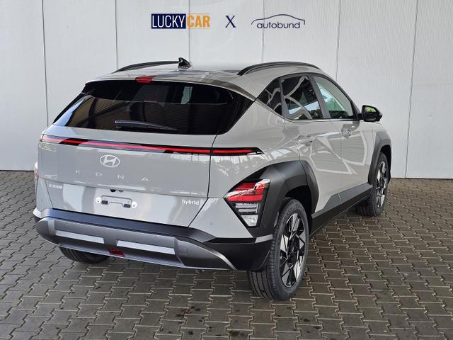 Hyundai KONA Trend 1.6 GDI 2WD HEV / Navi 360° Kam. ACC Keyless Entry Shz vorne + Lenkradheizung LED Alu 18" 