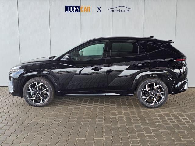 Hyundai TUCSON N-Line 1.6 T-GDI 4WD HEV / Panoramadach 4x Shz ACC Head-Up Krell-Soundsystem E-Klappe Matrix-LED E-Sitze Alu 19" 